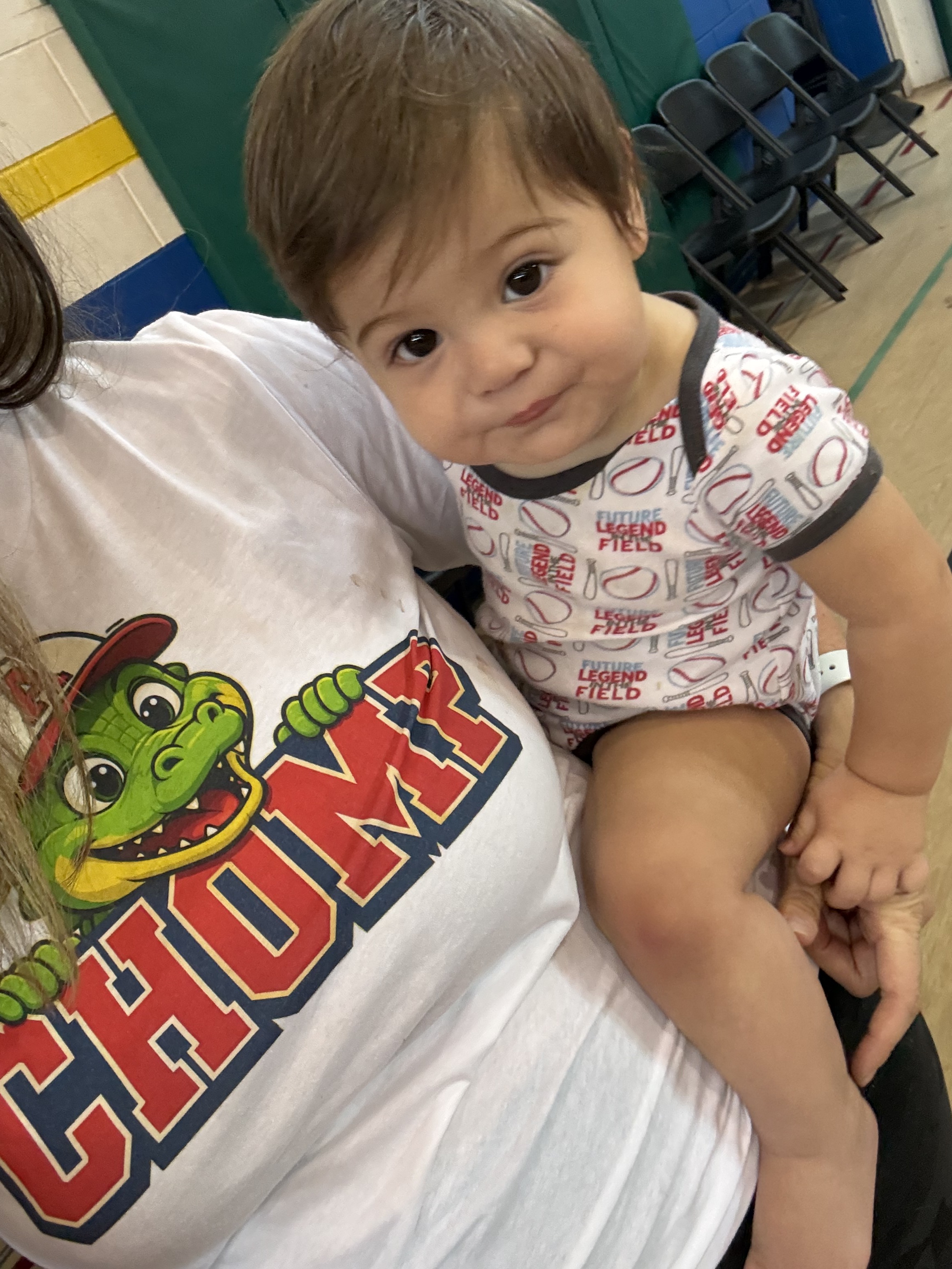 Allie's littlest fan