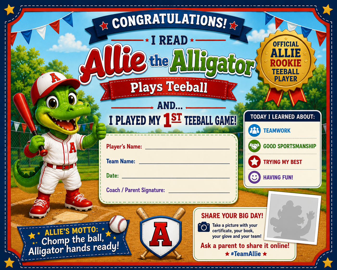 Step 4: Earn Your Official Allie Certificate