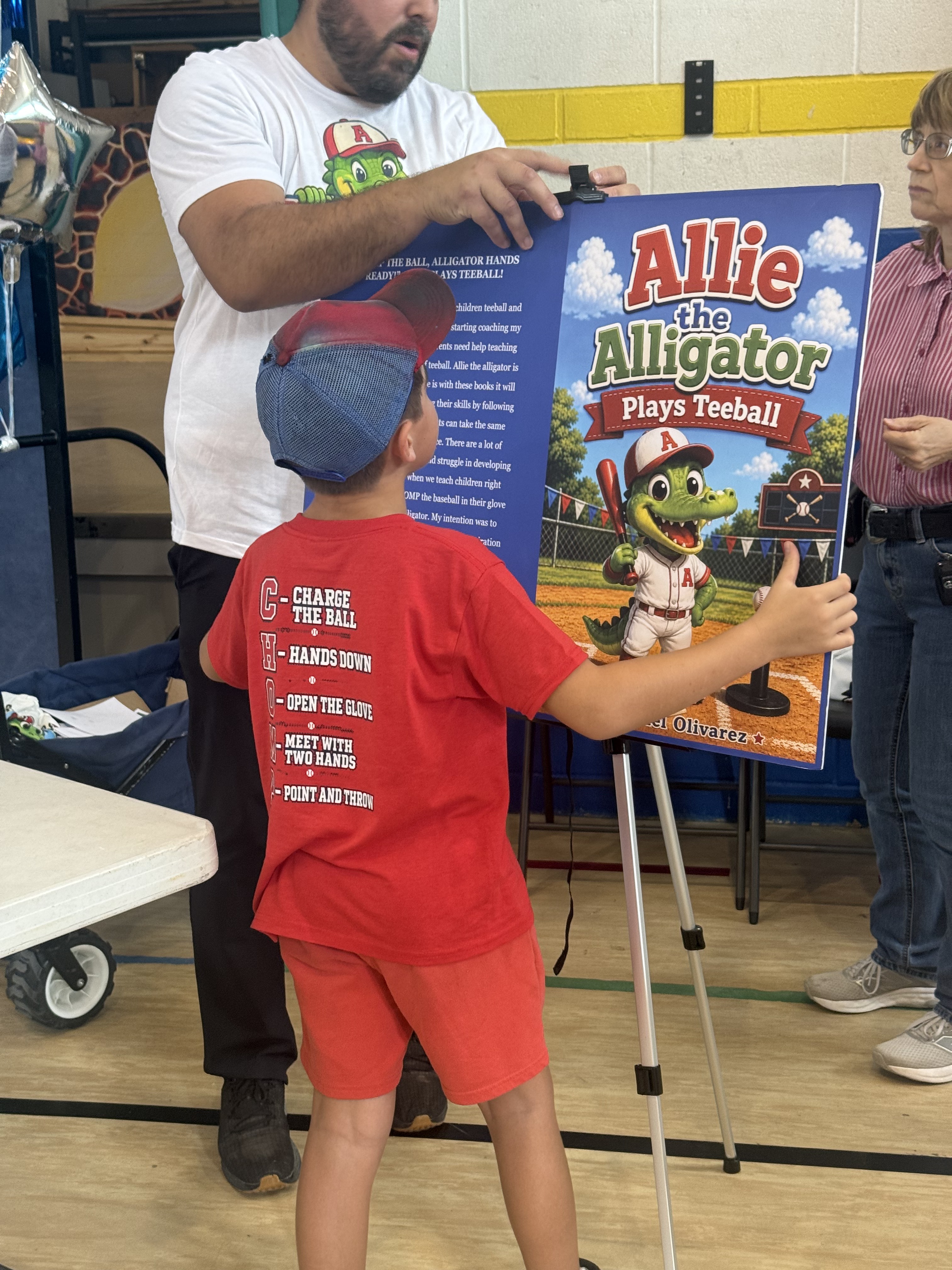 A young reader meets Allie